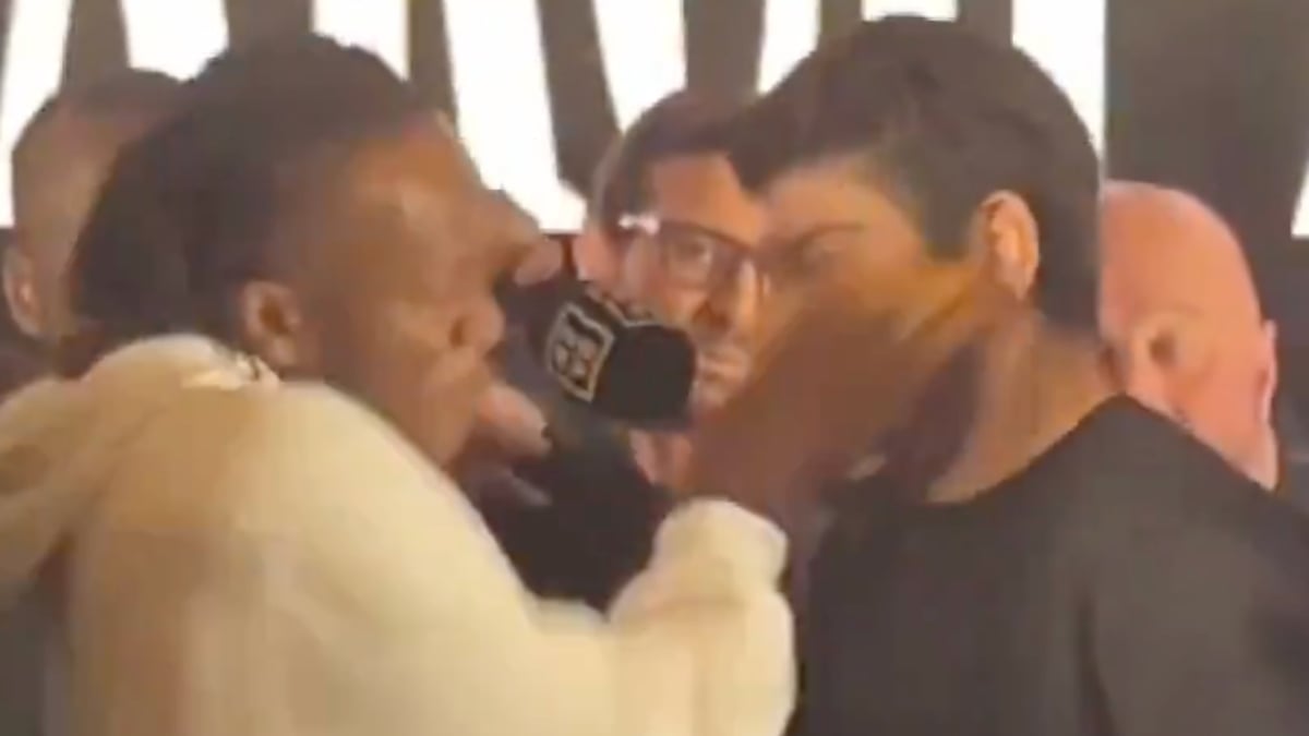 Watch KSI Slap Dillon Danis During Misfits & DAZN X Series 21 Press Conference
