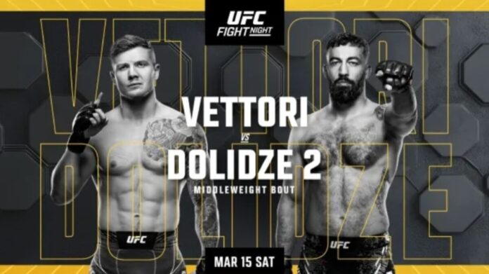UFC Fight Night Marvin Vettori vs. Roman Dolidze 2