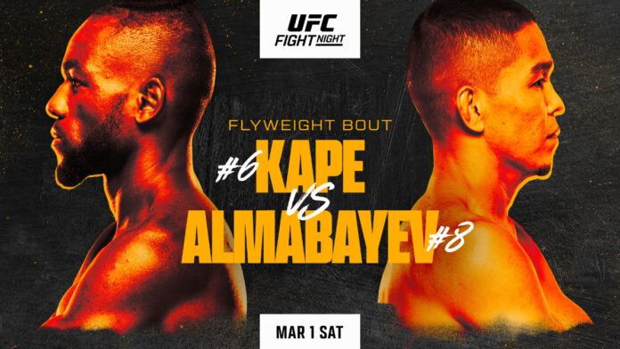 UFC Fight Night - Kape vs. Almabayev