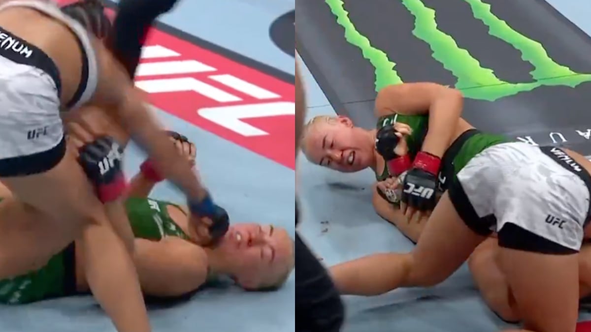 Watch Ireland’s Shauna Bannon Recover From Brutal Head Kick To Armbar Opponent At UFC London