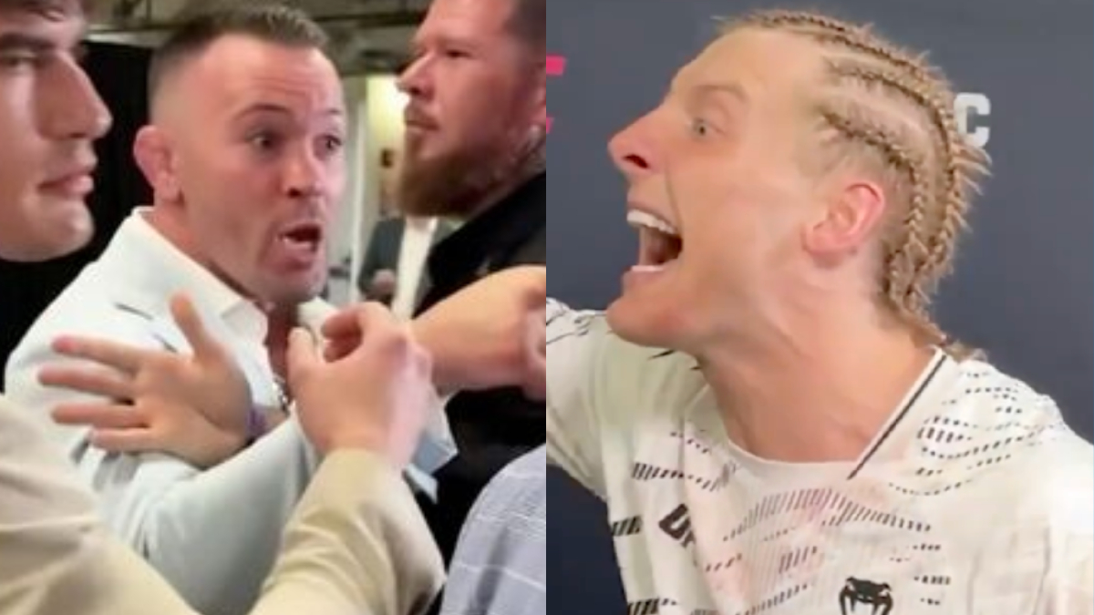Paddy Pimblett Reacts To Backstage Colby Covington Confrontation At UFC 314