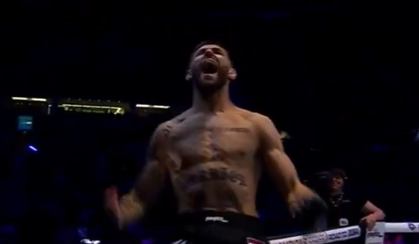 VIDEO: Alex Chizov Sleeps Mark Ewen With Single Left Hand At PFL Belfast