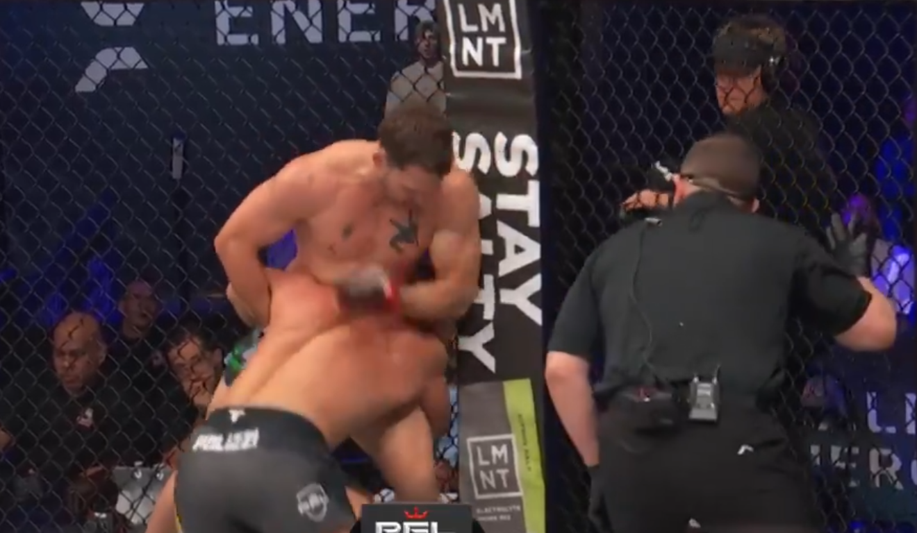 VIDEO: Sullivan Cauley Rains Down Elbows For Vicious First-Round Finish In PFL World Tournament