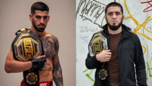 UFC Star Makes Shock Prediction For Potential Superfight Between Ilia Topuria and Islam Makhachev At Lightweight