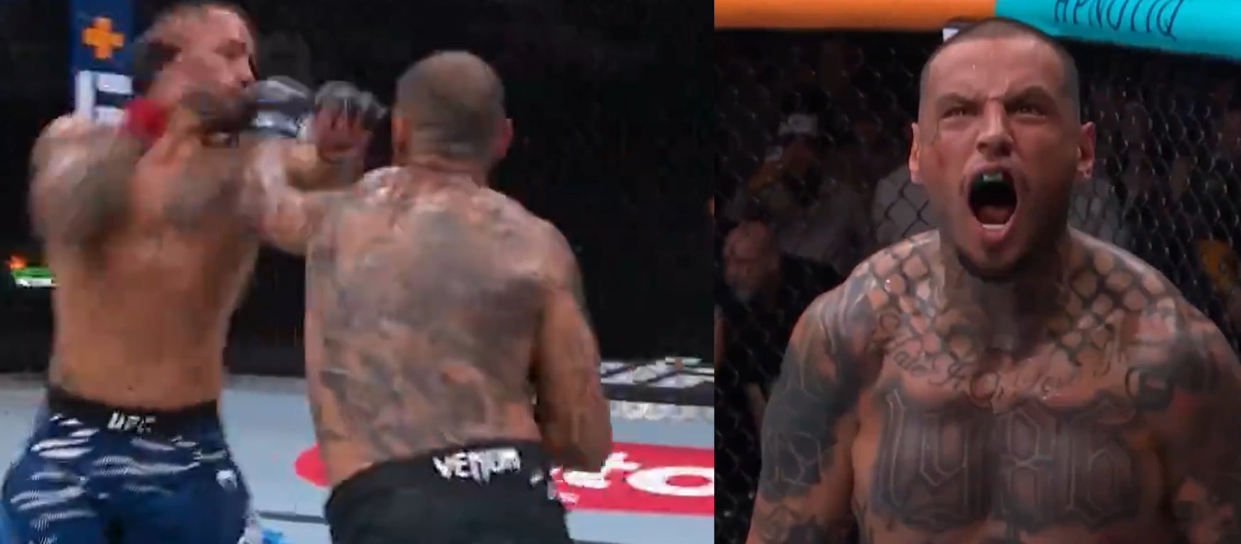 VIDEO: Daniel Rodriguez Smashes, Drops Santiago Ponzinibbio In One-Punch KO At UFC Des Moines