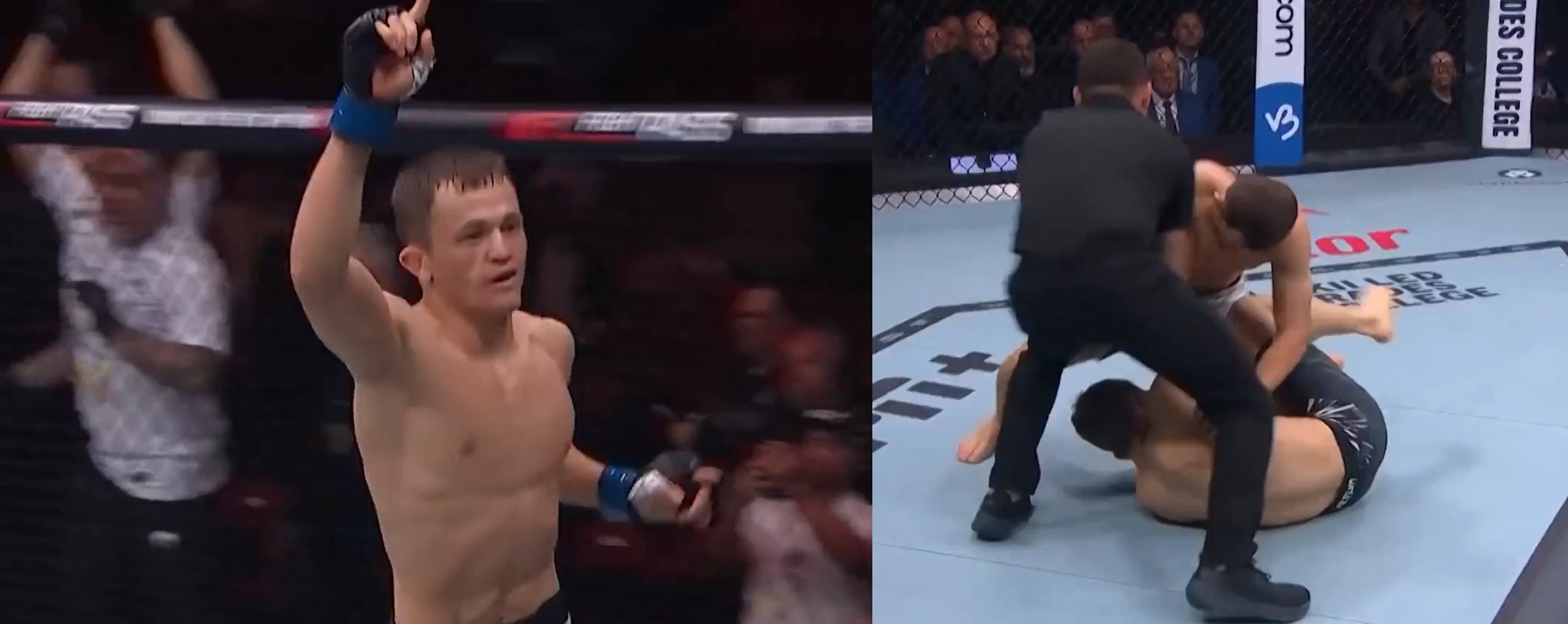 VIDEO: Bekzat Almakhan Becomes First To Finish Two-Time TUF Champion At UFC 315