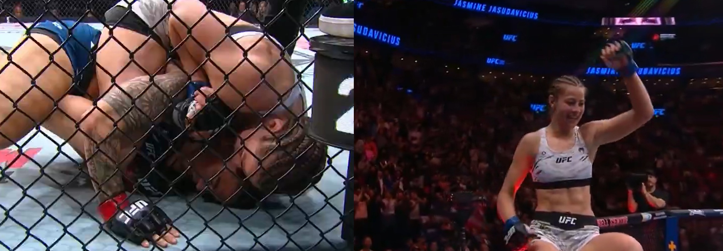 ‘The Dark Horse Of The Flyweight Division’ – Fans Praise Jasmine Jasudavicius Scoring Statement Submission Win Over Jéssica Andrade At UFC 315