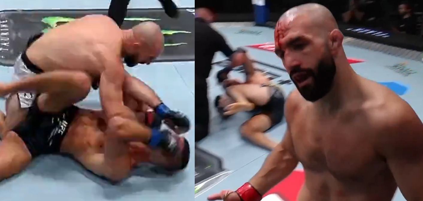 VIDEO: Jared Gordon Flattens Thiago Moises With Single Right-Hand Shot At UFC Vegas 106