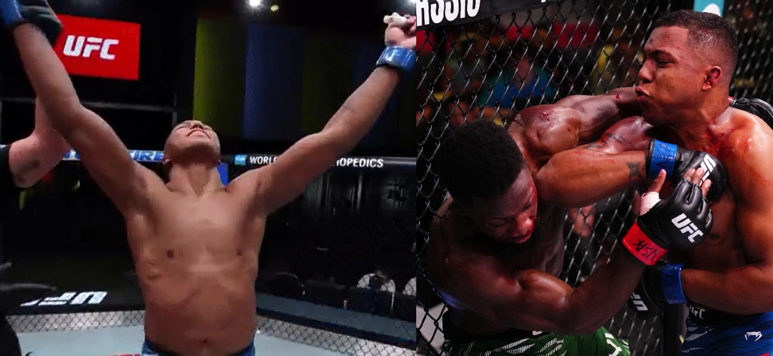 ‘This Kid Really Is Special’ – Fans React To Mairon Santos Showing Improvements In Decision Win Over Sodiq Yusuff At UFC Vegas 106