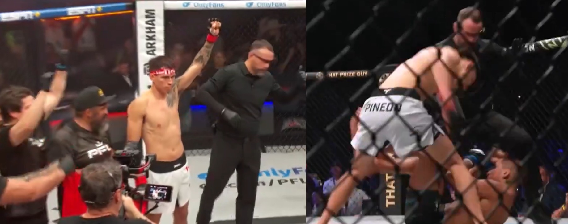 ‘One Of The Top 10 Featherweights On The Planet’ – Fans React To Jesus Pinedo Quickly KOing Gabriel Braga To Move On To Featherweight PFL World Tournament Final