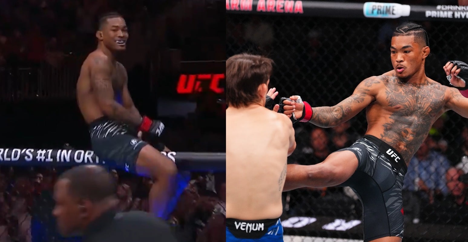 VIDEO: Malcolm Wellmaker Gets Another First Round Walk-Off KO At UFC Atlanta