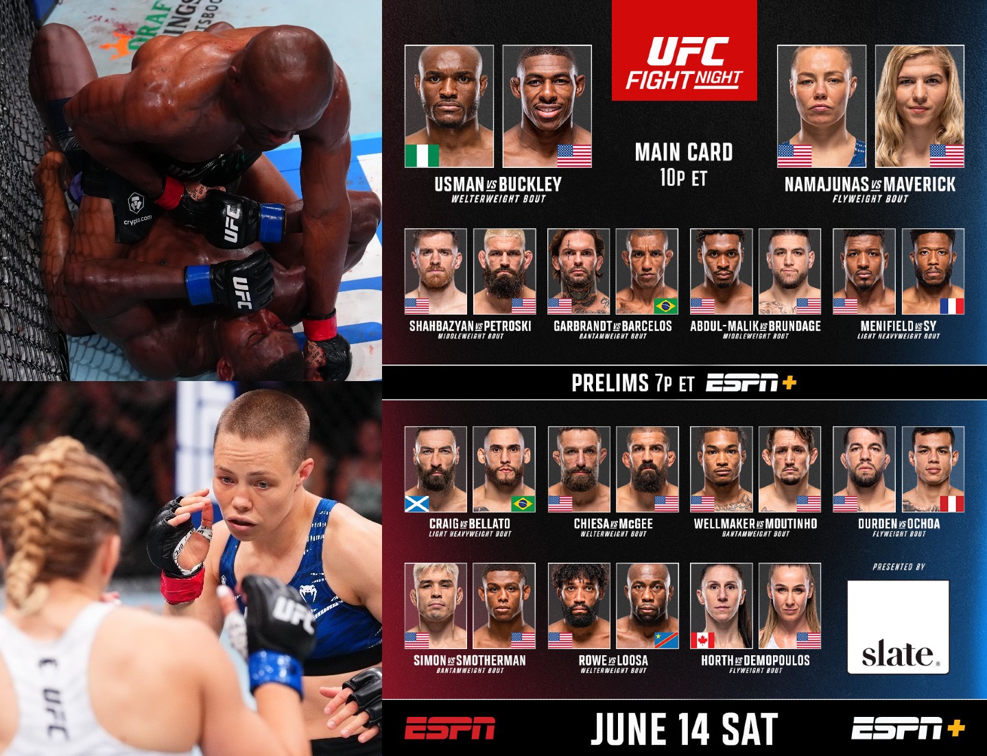 4 Hits & 3 Misses From UFC Atlanta: Kamaru Usman vs. Joaquin Buckley