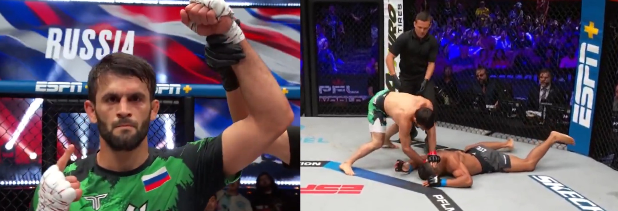‘Kevin Lee Is Beyond Washed’ – Fans React To Gadzhi Rabadanov Putting Away Kevin Lee In Quick Fashion At PFL Wichita To Reach PFL World Tournament Finals