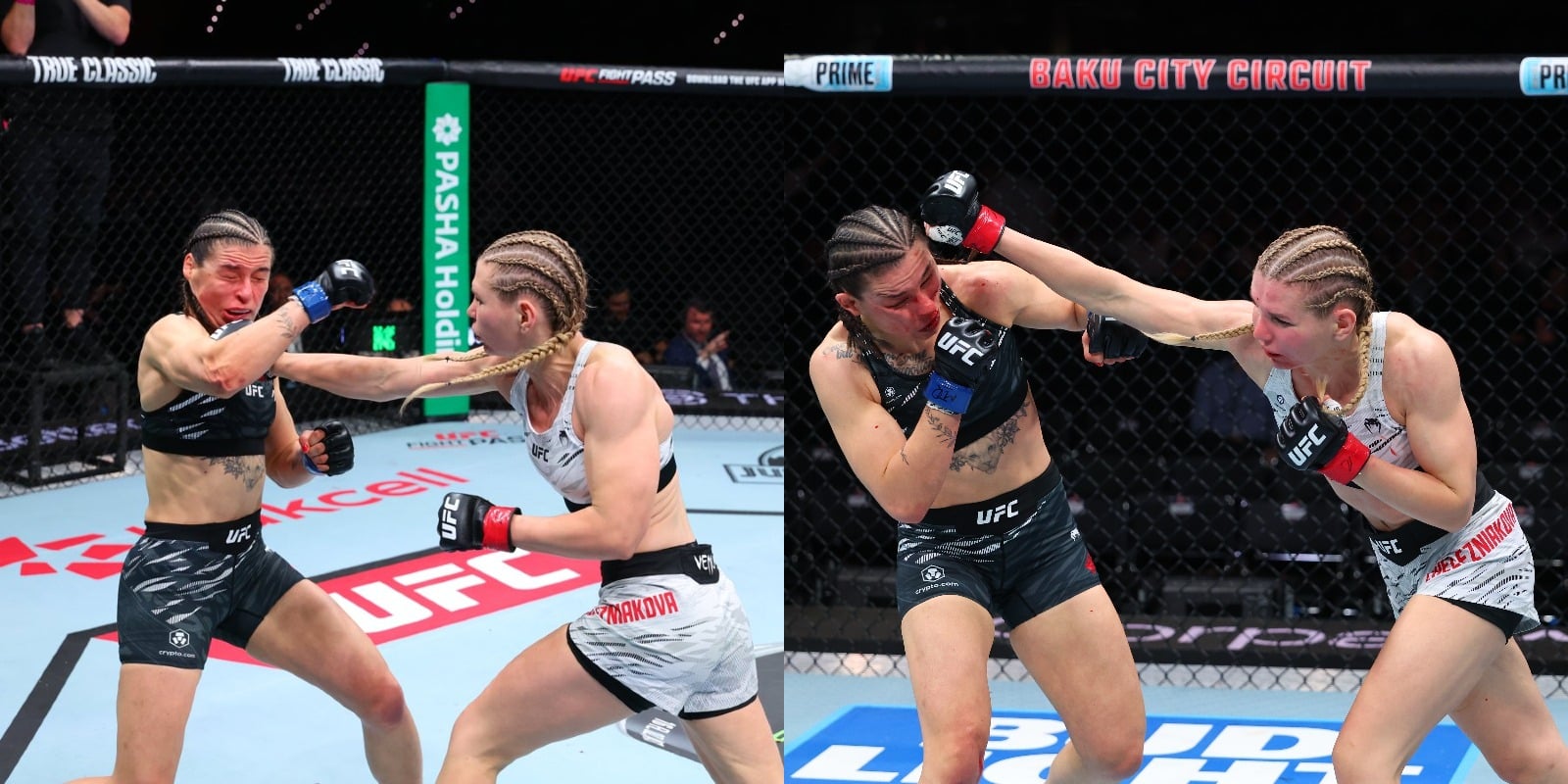 ‘Another Bloody Battle’ – Fans React As Daria Zheleznyakova Scores Win In Striking Battle With Familiar Foe At UFC Baku