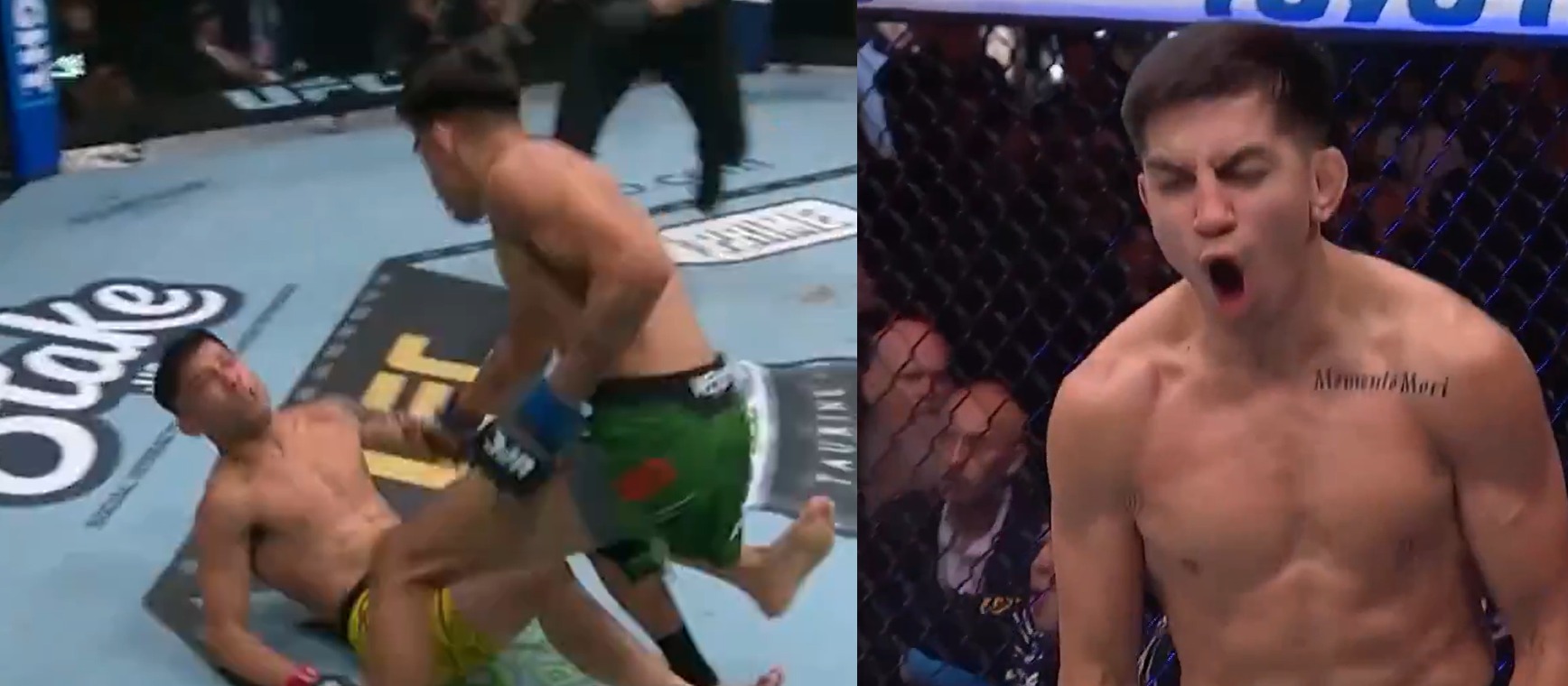 VIDEO: Jose Miguel Delgado Flattens Hyder Amil With Shattering Knee At UFC 317