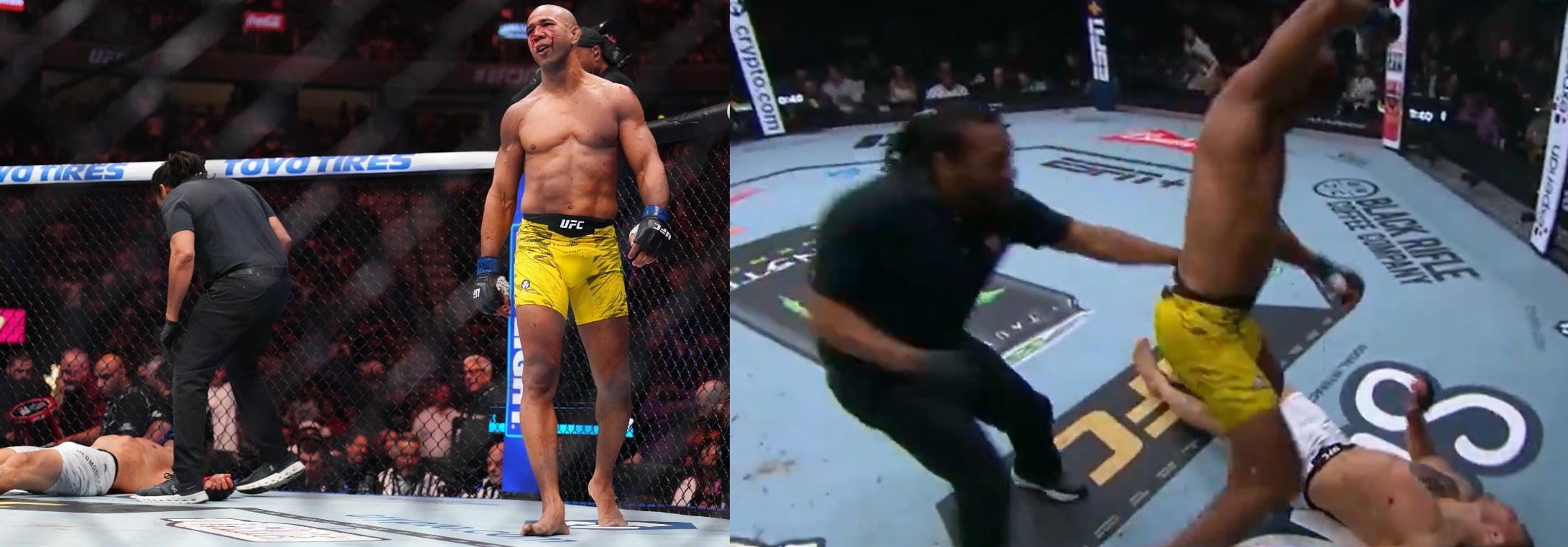 ‘Robocop Just Killed A Man’ – Fighters & Fans React To Gregory Rodrigues Sleeping Jack Hermansson In Devastating Fashion & Herb Dean’s Lateness