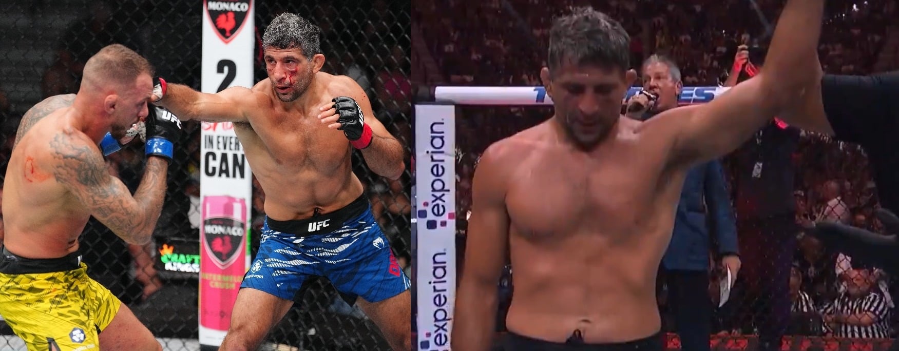 ‘Chin Very Well Could Be Shot’ – Fans & Fighters Debate Beneil Dariush’s Future After Going From Knocked Down To Decision Win Over Renato Moicano At UFC 317