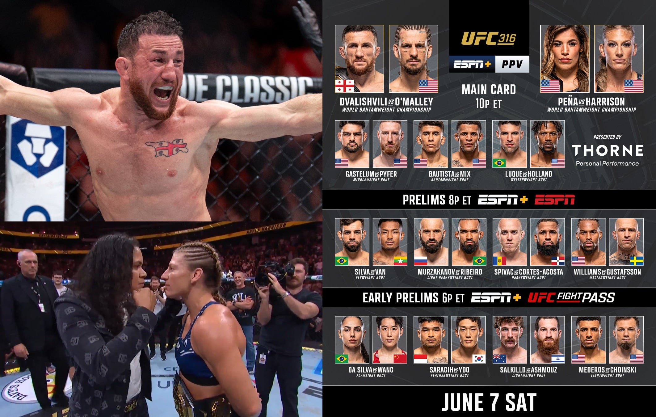 7 Hits & 2 Misses From UFC 316: Merab Dvalishvili vs. Sean O’Malley 2