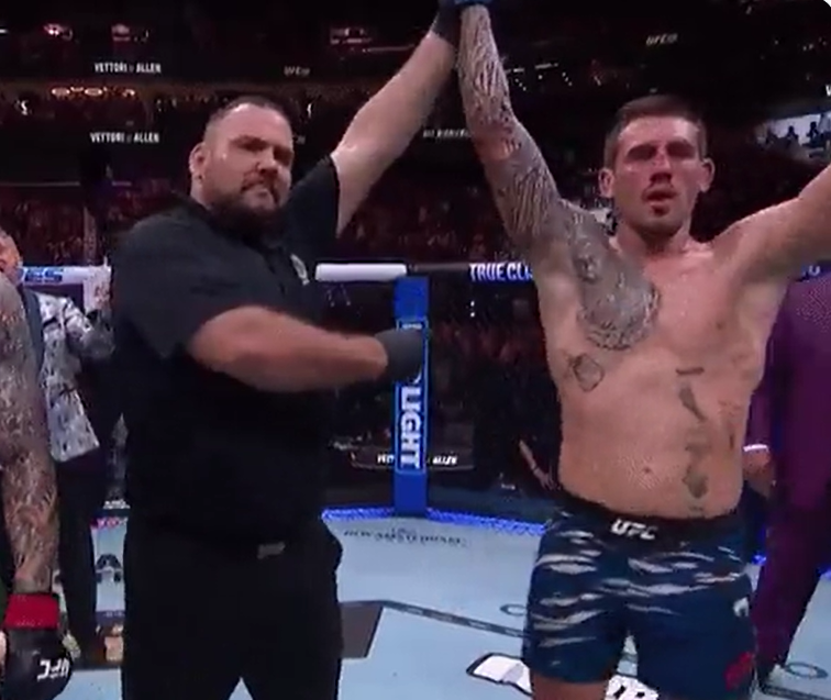“Diabolical” – Fight Fans Question Brendan Allen’s Post-Fight Speech After Defeating Marvin Vettori At UFC 318