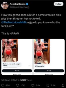 Azealia Banks Reveals NSFW Pictures Of Conor McGregor – Private DM’s