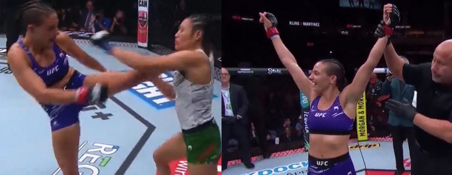 VIDEO: Fatima Kline Starts Off UFC Nashville With Impactful Head-Kick KO On 25th Birthday
