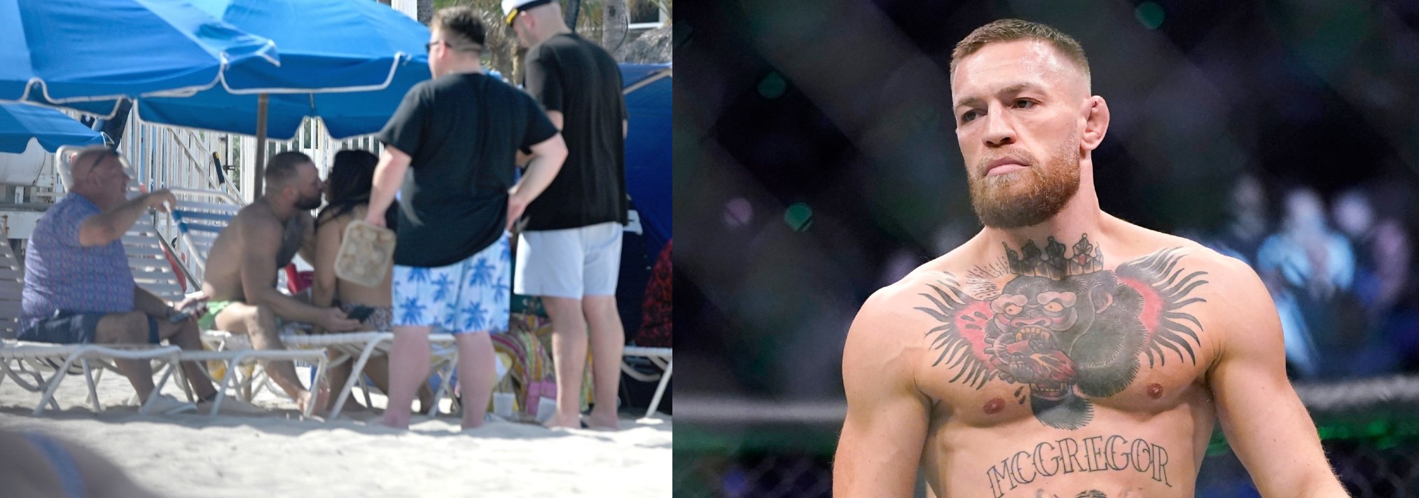 Conor McGregor Spotted Kissing Unnamed Woman On Beach
