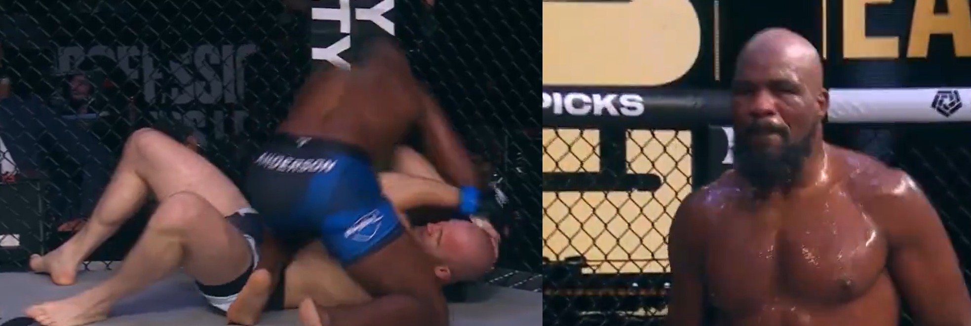 “Textbook Performance” – Fans React To Corey Anderson In Complete Control Of Denis Goltsov In Heavyweight Return At PFL Champions Series 2