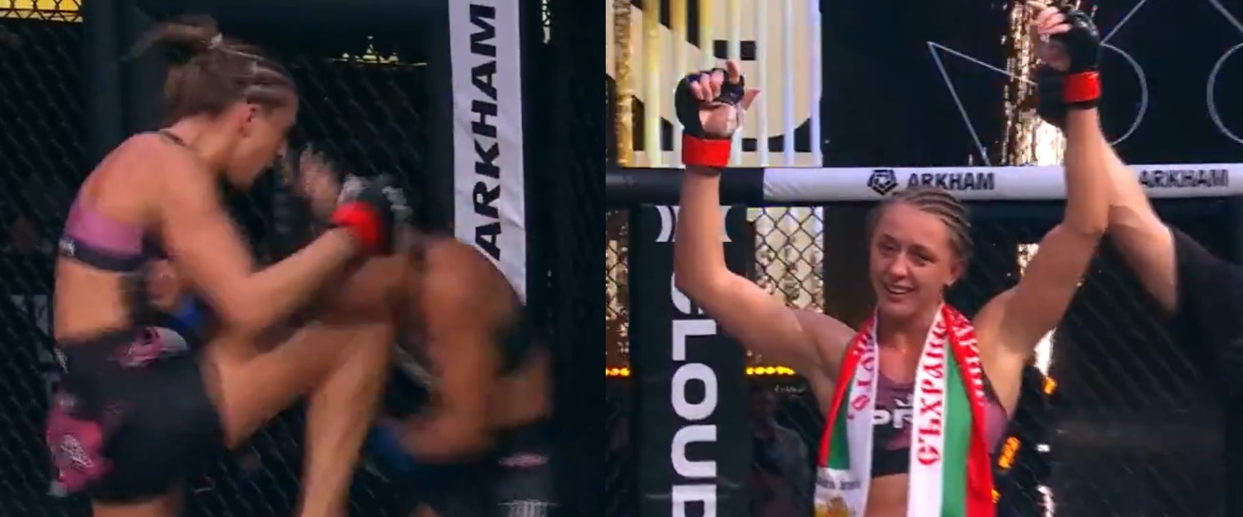 “Could Beat All The Girls In The UFC” – Fans React As Dakota Ditcheva Puts On Savage Beating Of Sumiko Inaba At PFL Champions Series 2