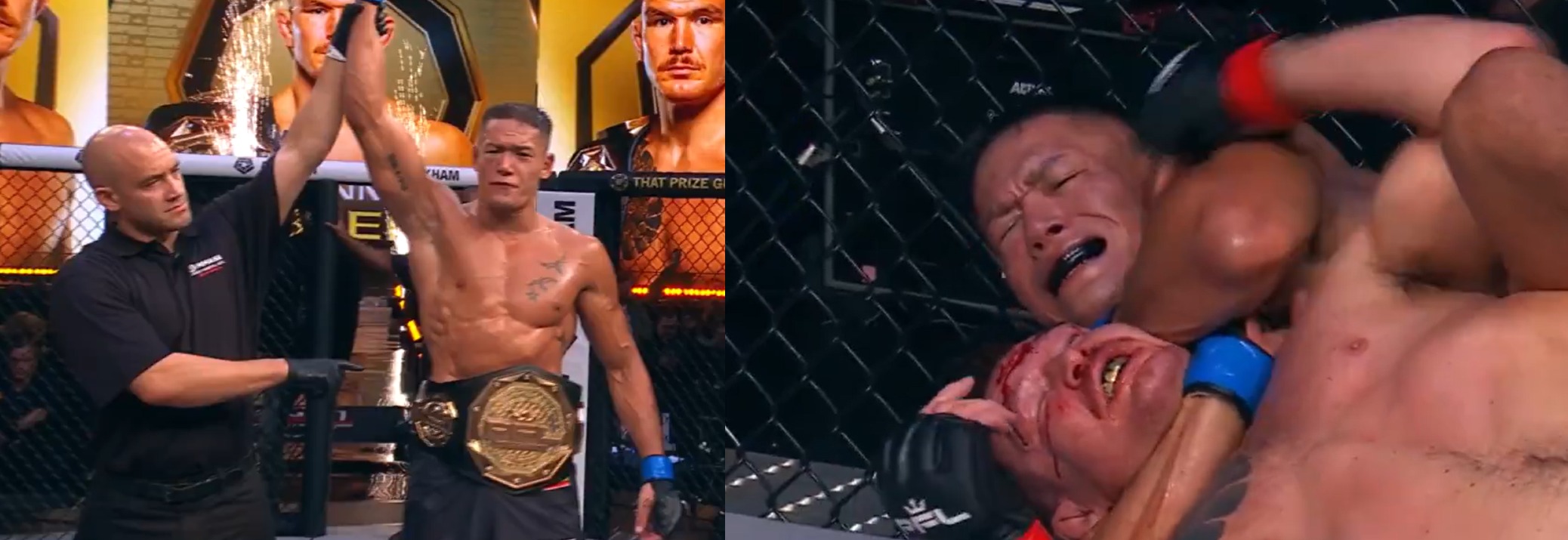 “One Of The Greatest Comeback Wins I’ve Ever Seen” – Fans React To Costello Van Steenis Pulling Off Last-Second Submission To Claim PFL Middleweight Gold At PFL Champions Series 2