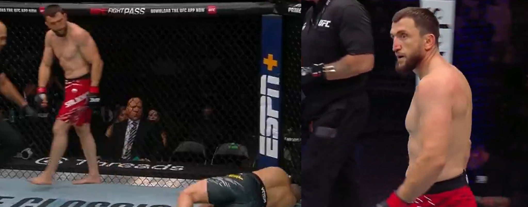 VIDEO: Muslim Salikhov Drops Jaws With One-Punch, Walk-Off KO Of Carlos Leal In Under A Minute At UFC Abu Dhabi
