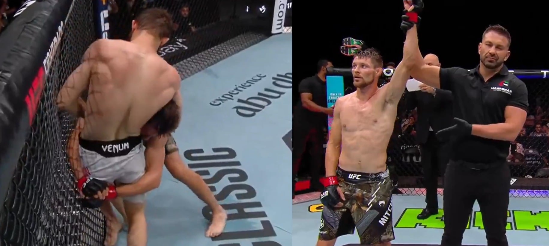 “Getting Control Time But Not Doing Anything” – Fight Community Split On Bryce Mitchell Defeating Said Nurmagomedov In Bantamweight Debut At UFC Abu Dhabi