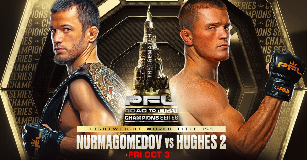 Dubai to Host PFL Champions Series on October 3 Featuring Two World Title Rematches - Usman Nurmagomedov vs. Paul Hughes 2