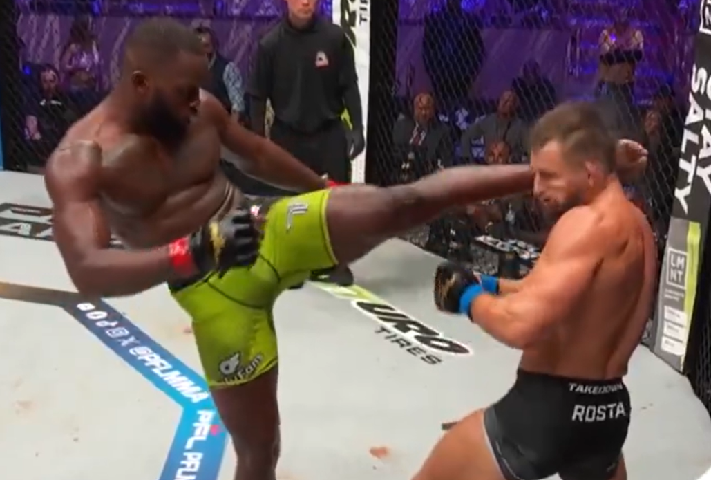“Head Shot. Dead.” – Fans React As Fabian Edwards Mirrors His Brother In Knocking Out Dalton Rosta To Claim Middleweight PFL World Tournament Title