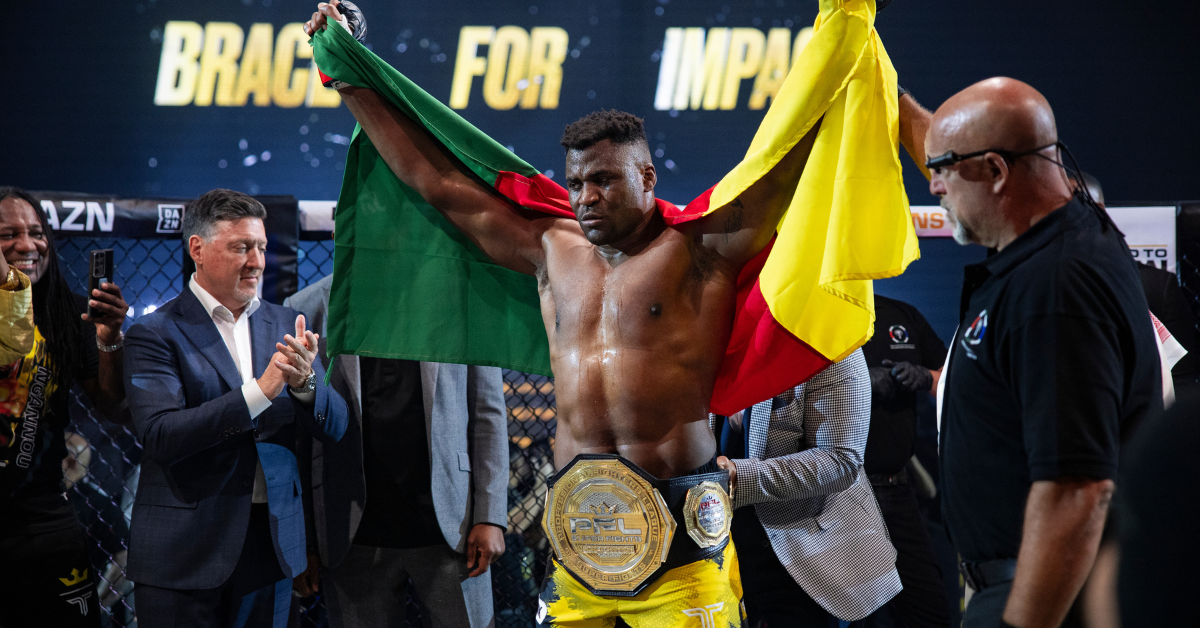 Francis Ngannou Not Happy with PFL over Africa Tournament Issues