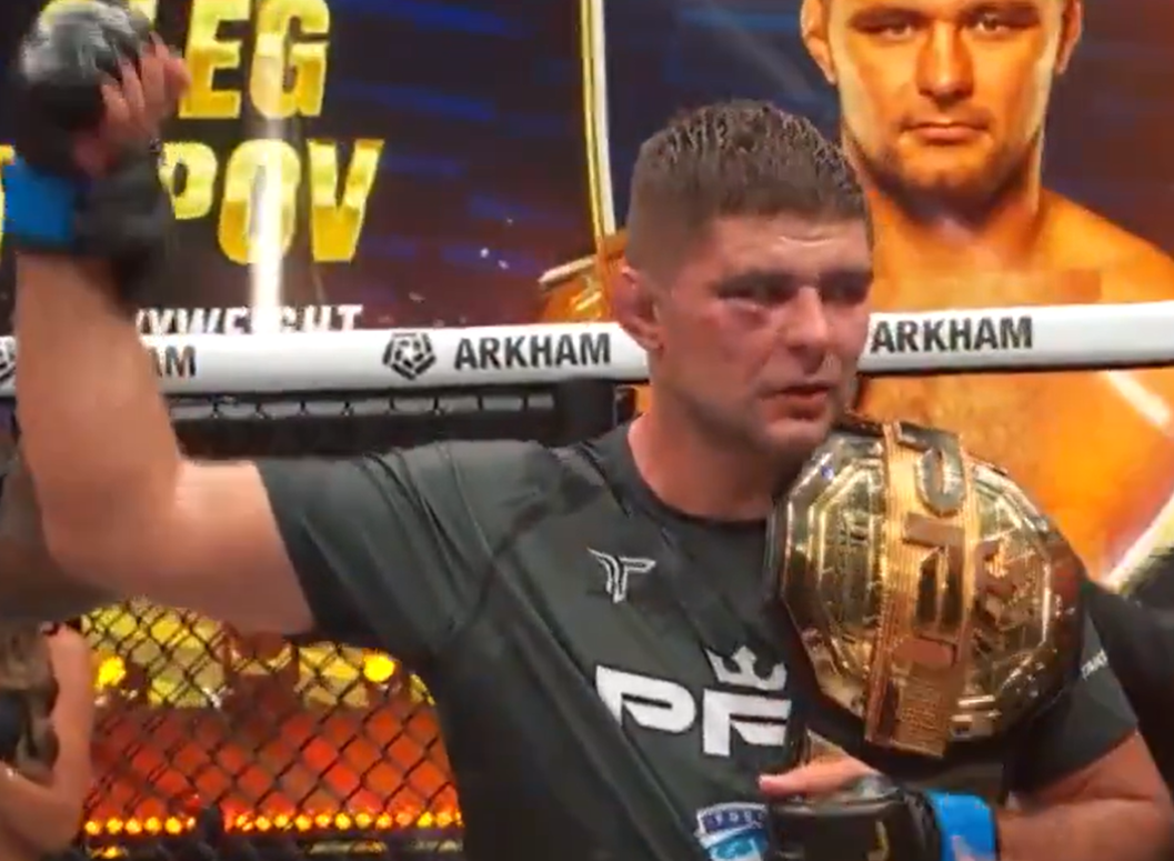 “May We Never Have To Witness That Fight Ever Again” – Fans Left In Foul Mood As Oleg Popov Outlasts Alexandr Romanov In Clinch-Filled Battle To Win Heavyweight PFL World Tournament