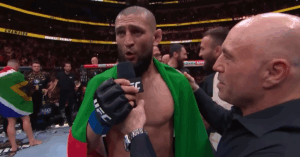 Referee Herb Dean Breaks Down Standing Up Khamzat Chimaev in UFC 319 Championship Match