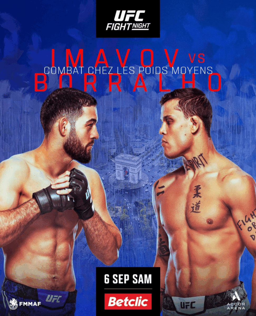 UFC Paris Poster