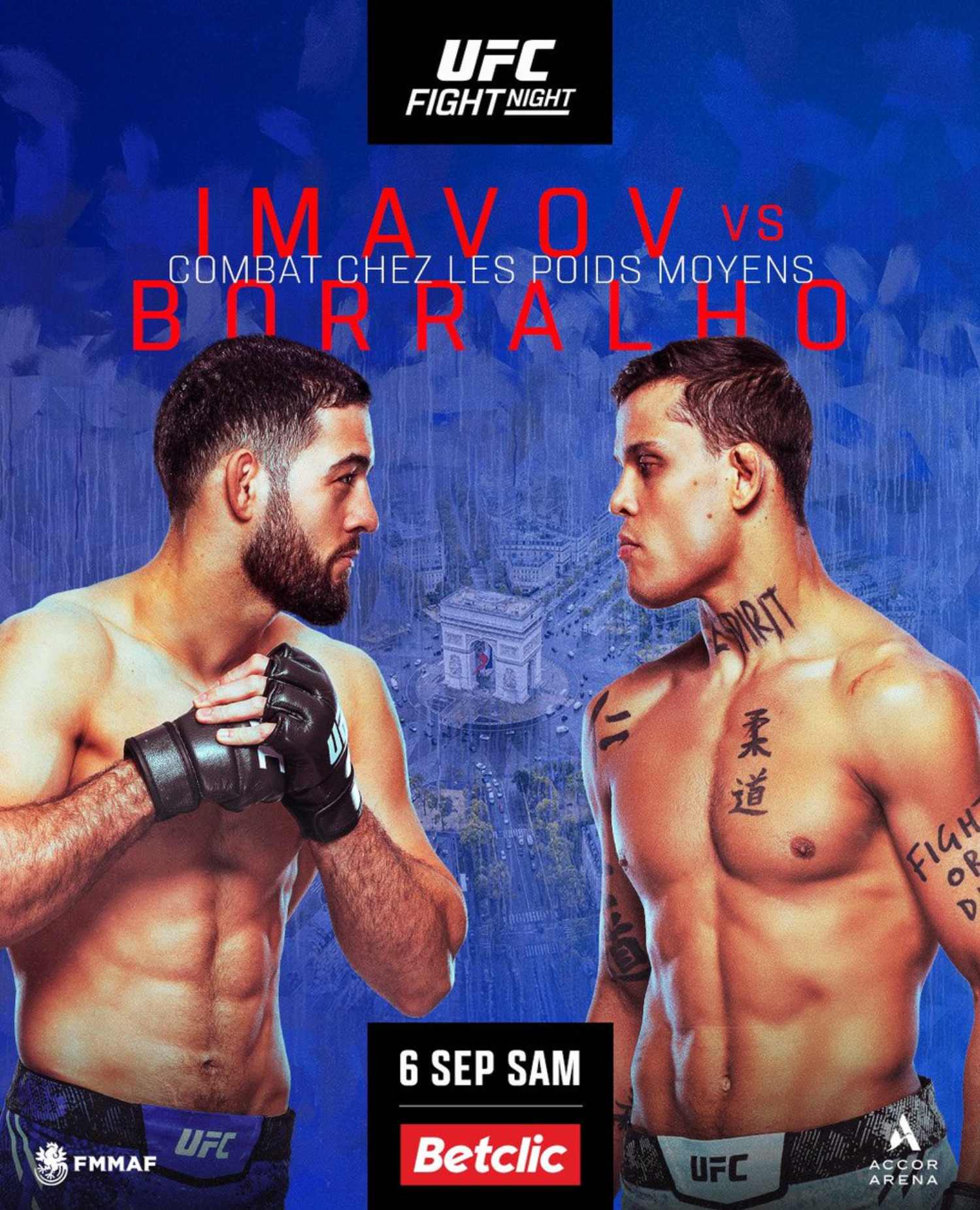 Póster de París de UFC