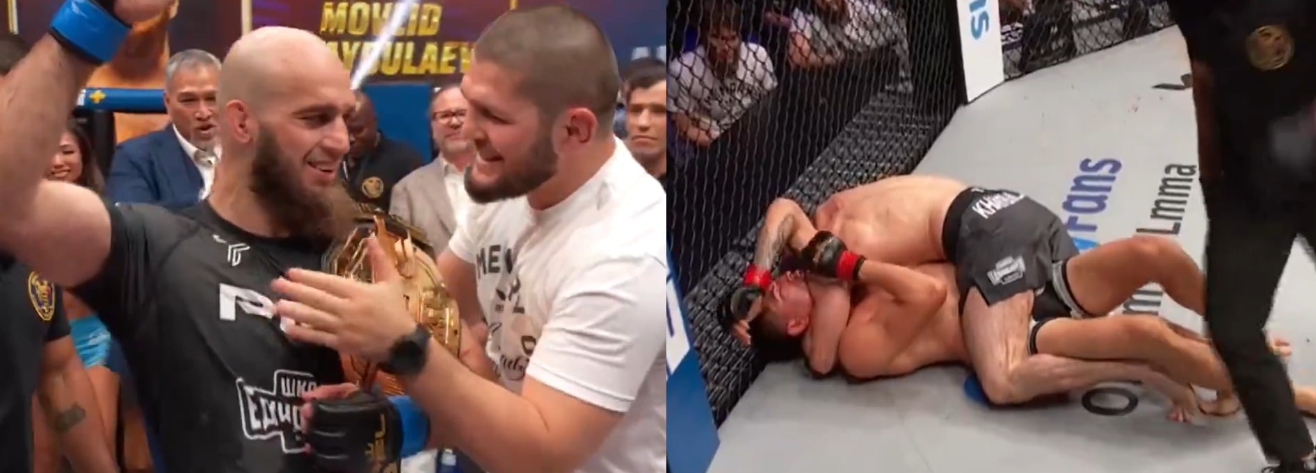 ‘Elite Fighter’ – Fans React As Movlid Khaybulaev Earns Second PFL Tournament Title With Grappling Showcase Over Jesus Pinedo At PFL World Championship