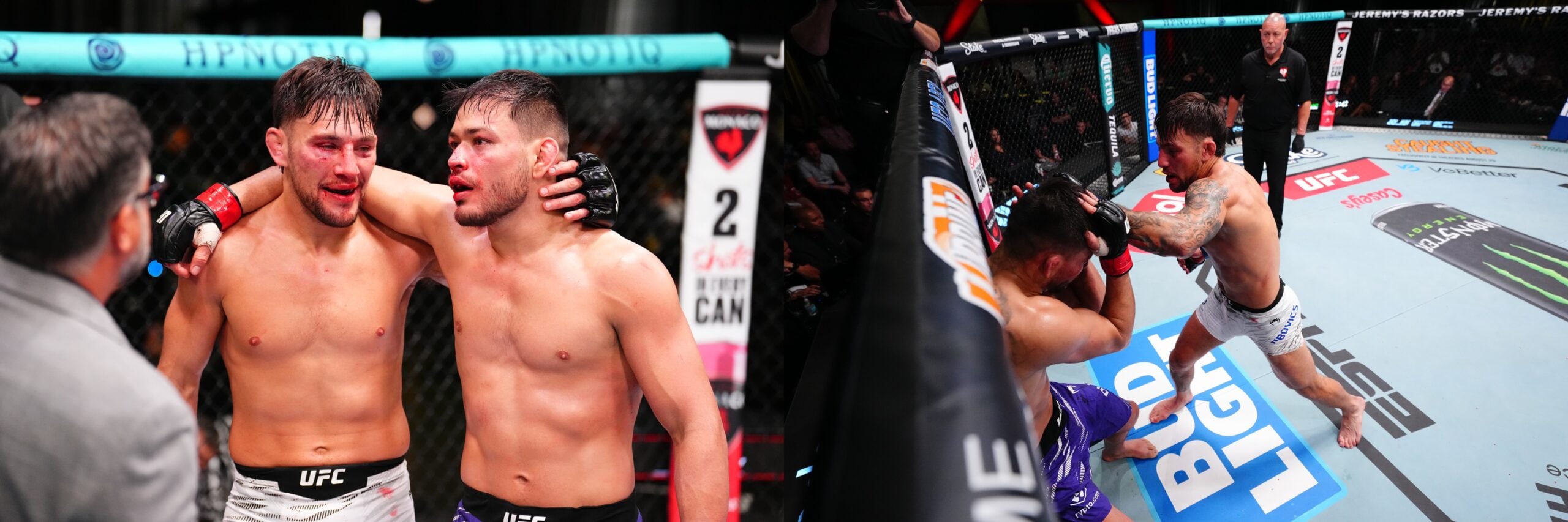 “One Of The Most Exciting Fighters In The Sport” – Fans & Fighters React To Slugfest That Sees Esteban Ribovics Earning Judges’ Nod Over Elvis Brener In Fight Of The Year Contender