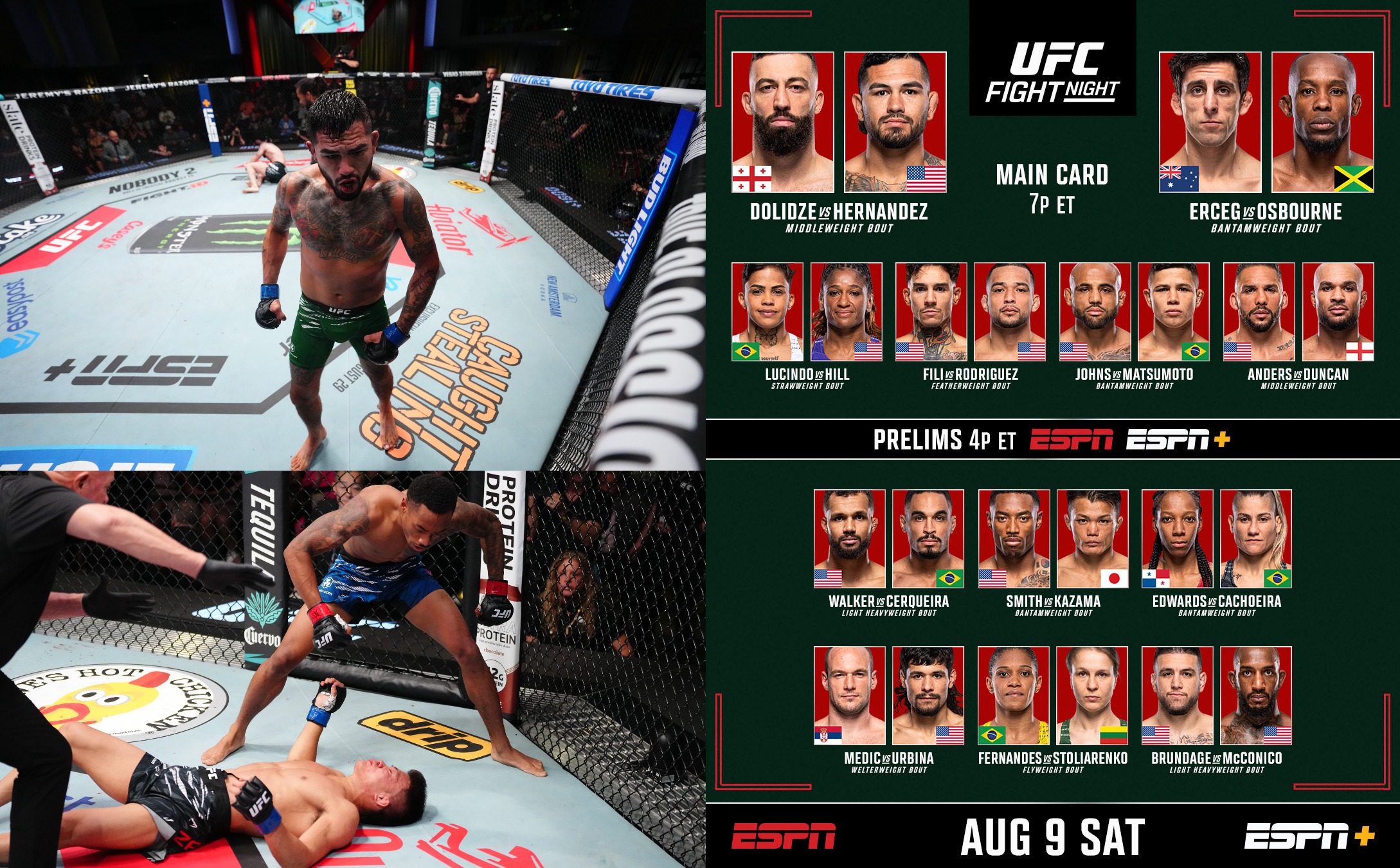 6 Hits And 3 Misses From UFC Vegas 109: Roman Dolidze vs. Anthony Hernandez