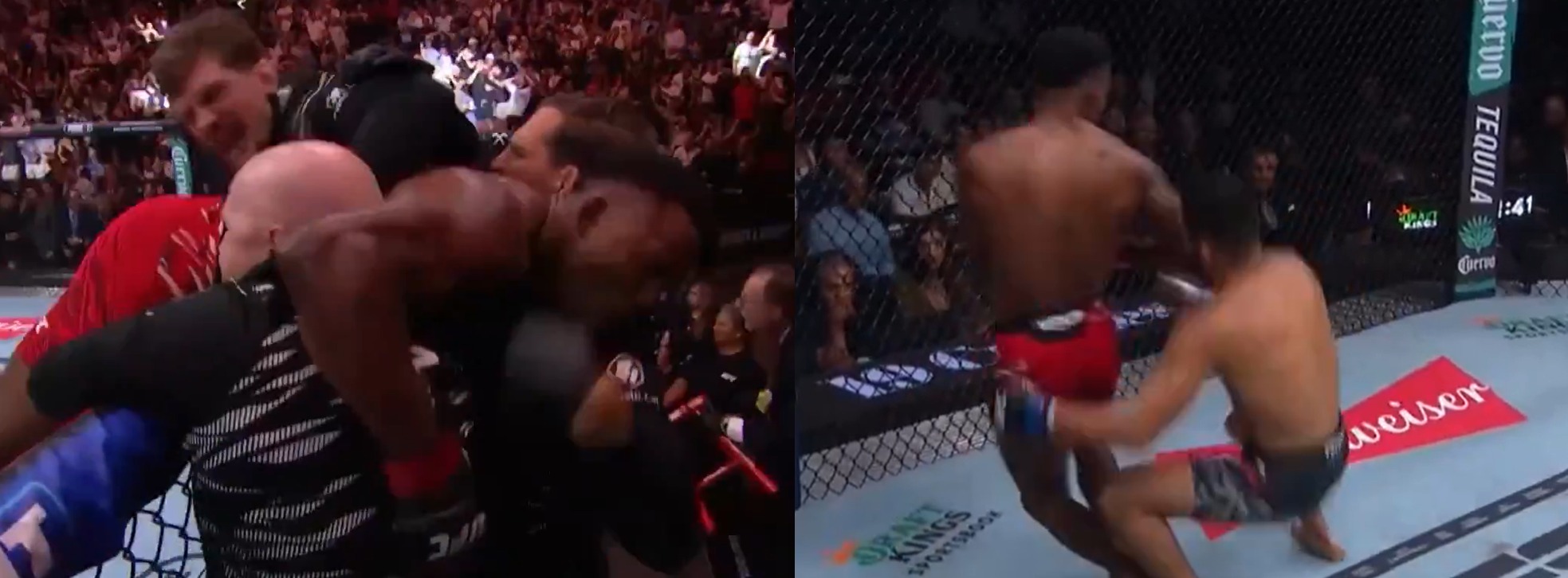 “See You In December” – Alexander Volkanovski, Max Holloway, And Other Fighters & Fans React As Lerone Murphy Gives UFC 319 A Second Straight Spinning Back Elbow KO
