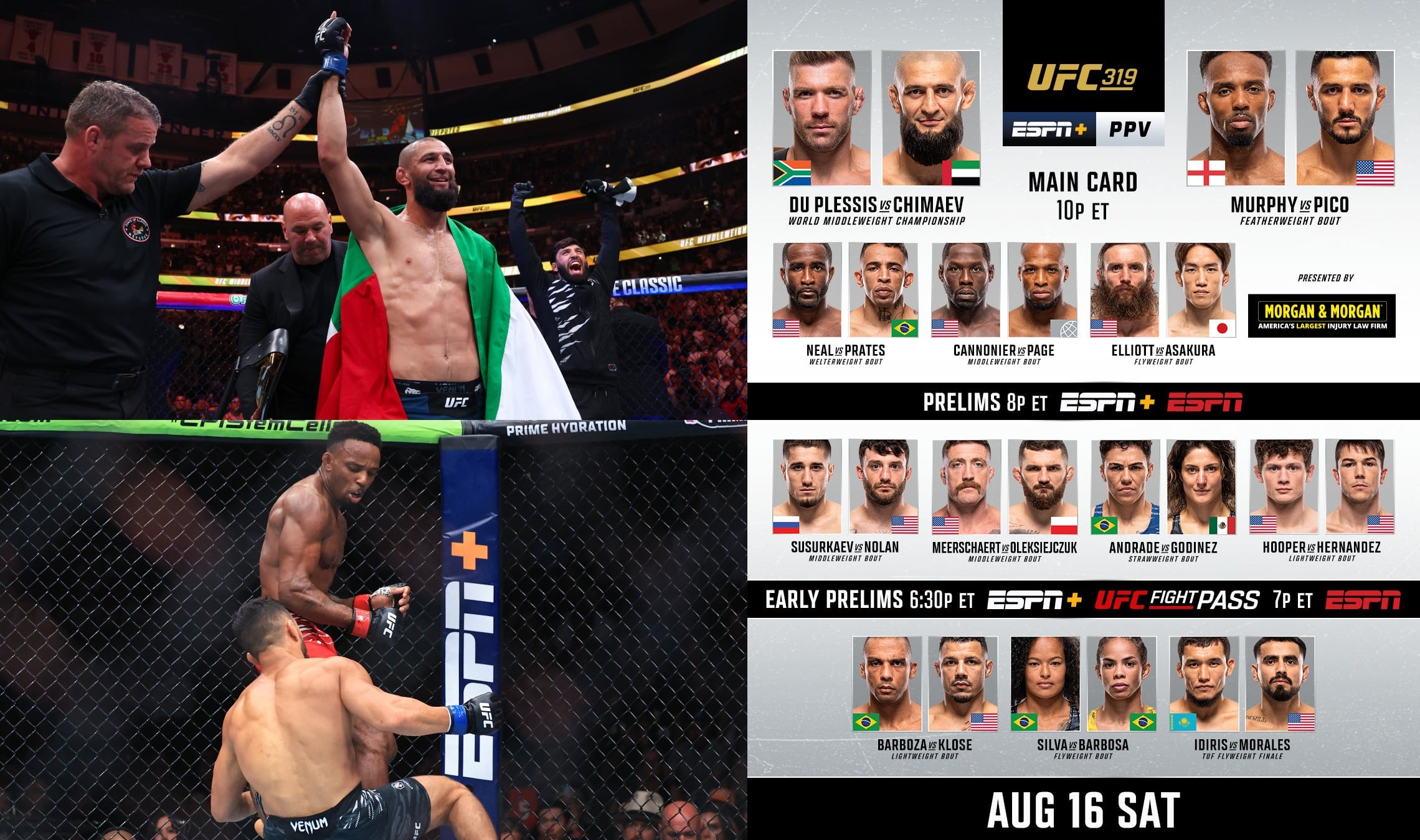 7 Hits & 4 Misses From UFC 319: Dricus Du Plessis vs. Khamzat Chimaev