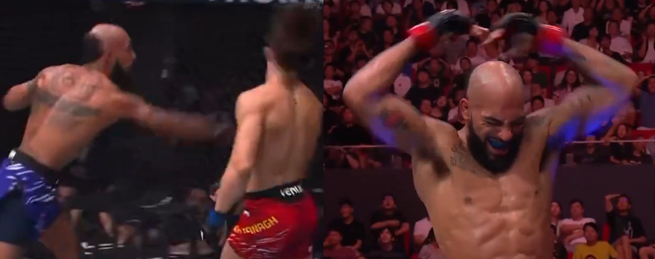 “The Prospect Killer…Give That Man His Respect” – Fans & Fighters React To Charles Johnson Pulling Off Sudden, Surprise KO To End Unbeaten Record Of Lone’er Kavanagh At UFC Shanghai