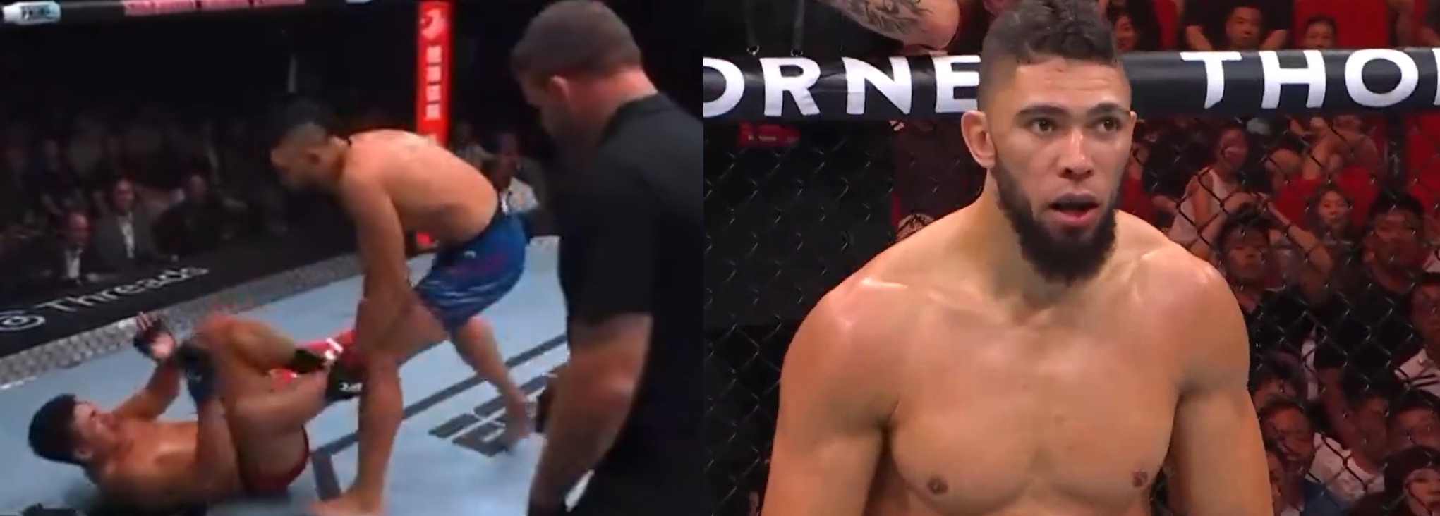 “The Most Unpredictable UFC Fighter Of All Time” – Fans React As Johnny Walker Stops First-Round Winning Streak Of Zhang Mingyang At UFC Shanghai