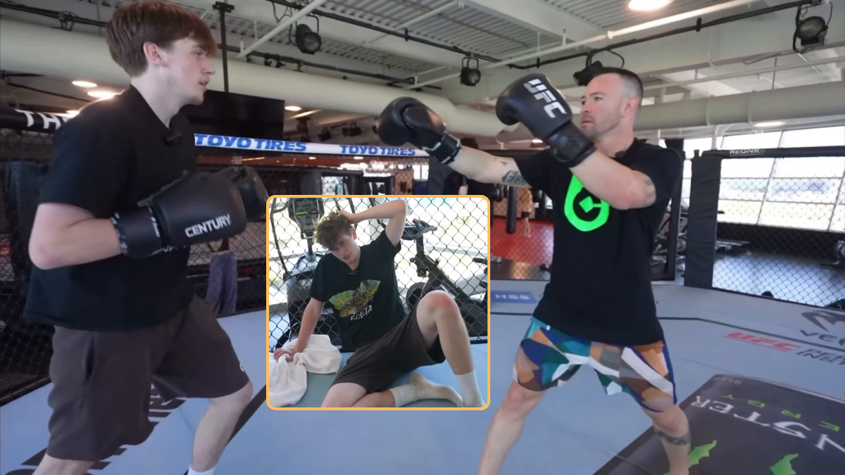 ‘Give Him A Title Shot’ – Fans React to Colby Covington Making Streamer Quit And Puke In Brutal $30K Sparring Challenge