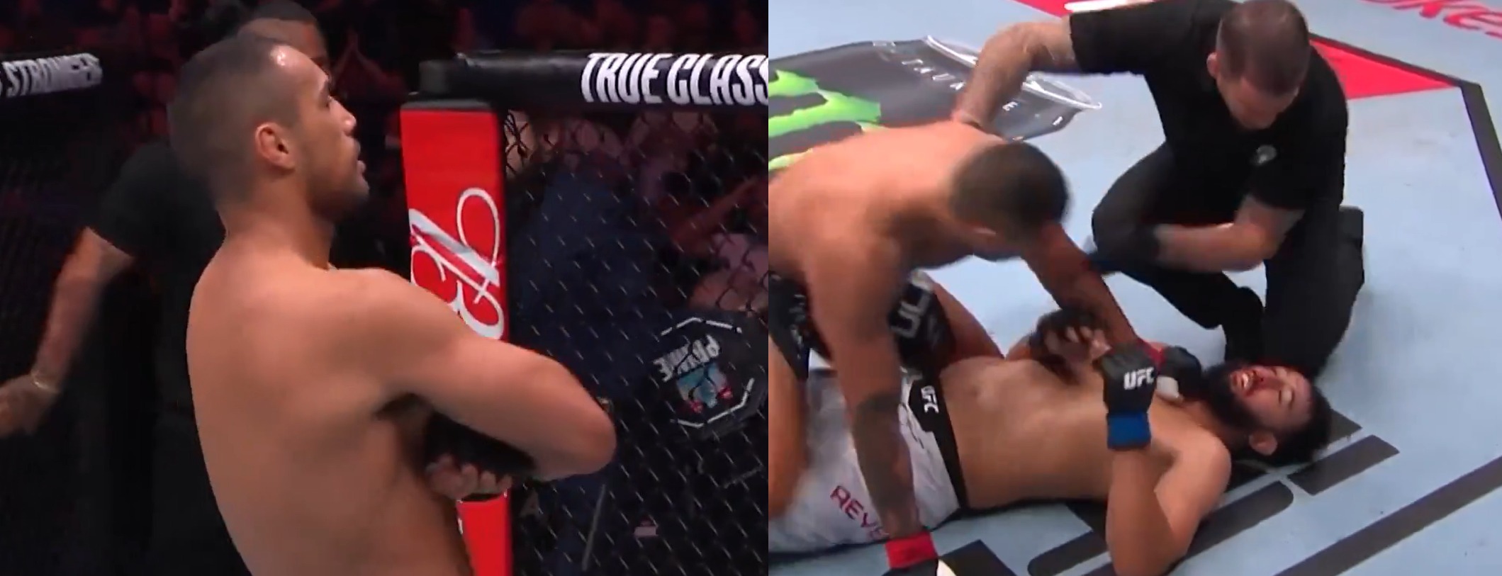“Just Punched His Ticket (Literally) To A Title Shot” – Fans & Fighters React As Carlos Ulberg Sleeps Dominick Reyes In Light Heavyweight Contender Battle At UFC Perth