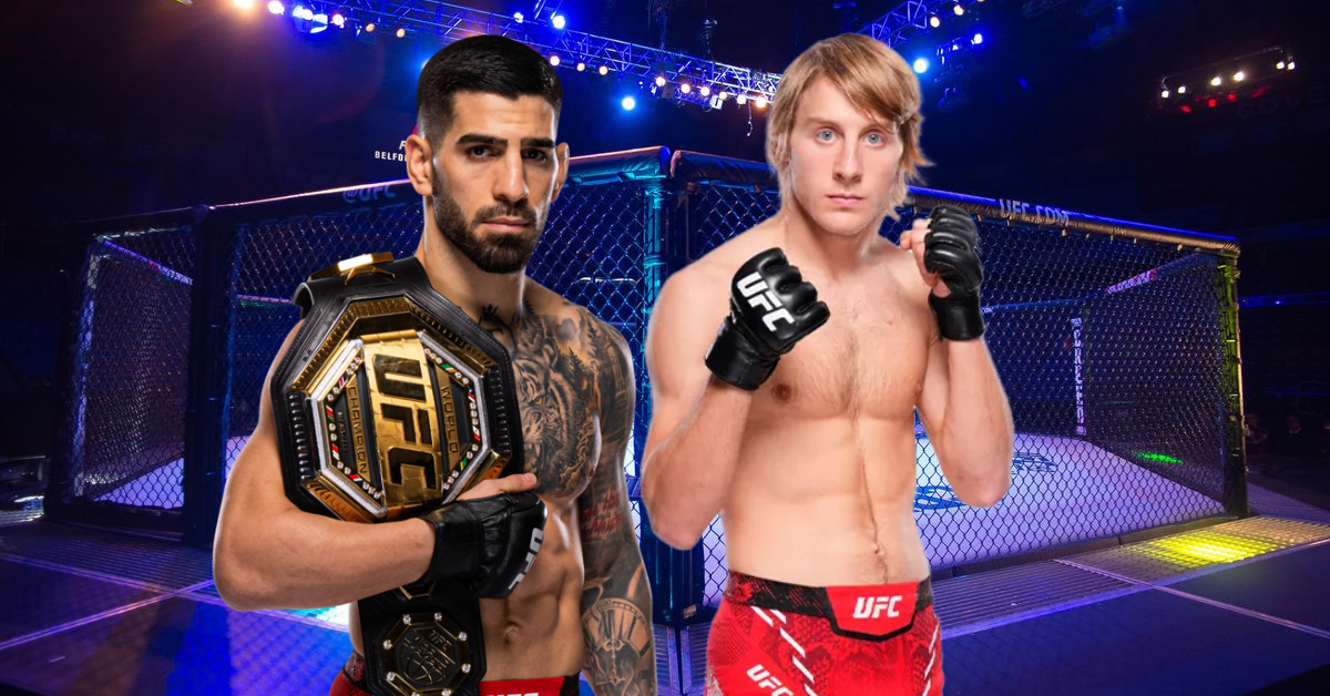 Ilia Topuria vs. Paddy Pimblett to Be the First UFC Event of 2026 According to Training Partner