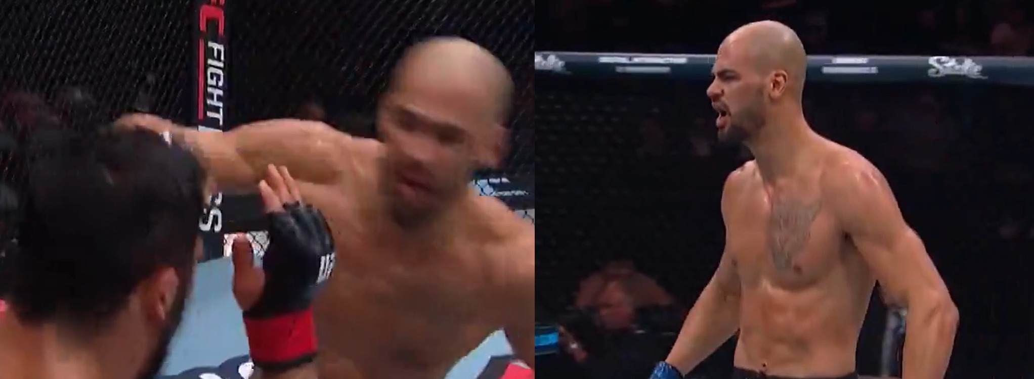 VIDEO: Yousri Belgaroui, Alex Pereira’s Training Partner And Former Glory Kickboxing Rival, Earns Solid TKO Of Azamat Bekoev In UFC Debut At UFC Vancouver