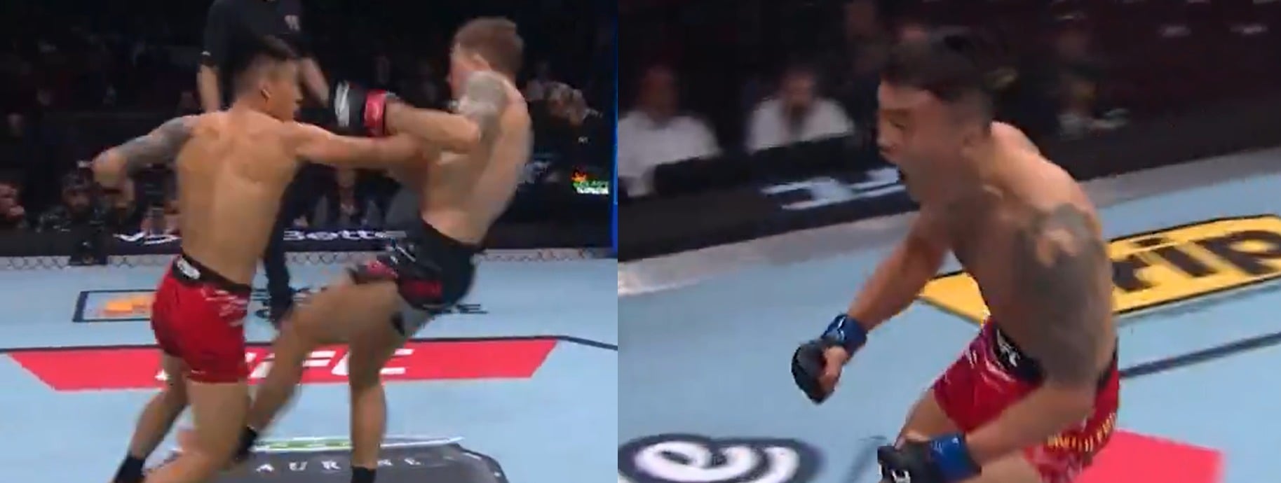 VIDEO: Aori Qileng Flattens Cody Gibson In Mere Seconds At UFC Vancouver